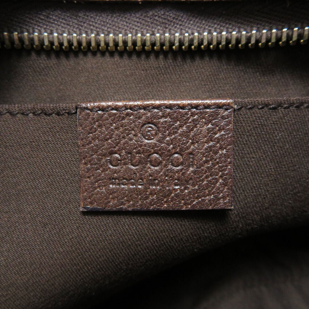 Gucci Beige GG Canvas Abbey D Ring Shoulder Bag brown leather - Picture 6 of 11